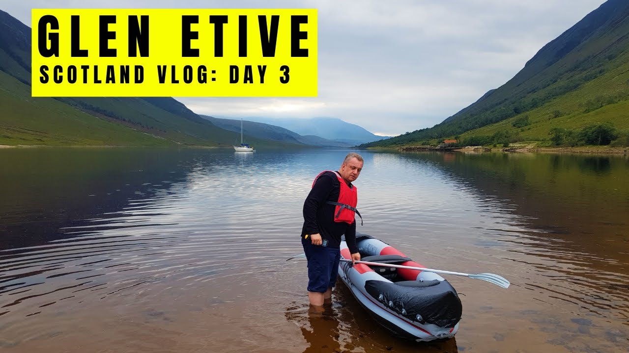 Glen Etive drive and Loch Etive