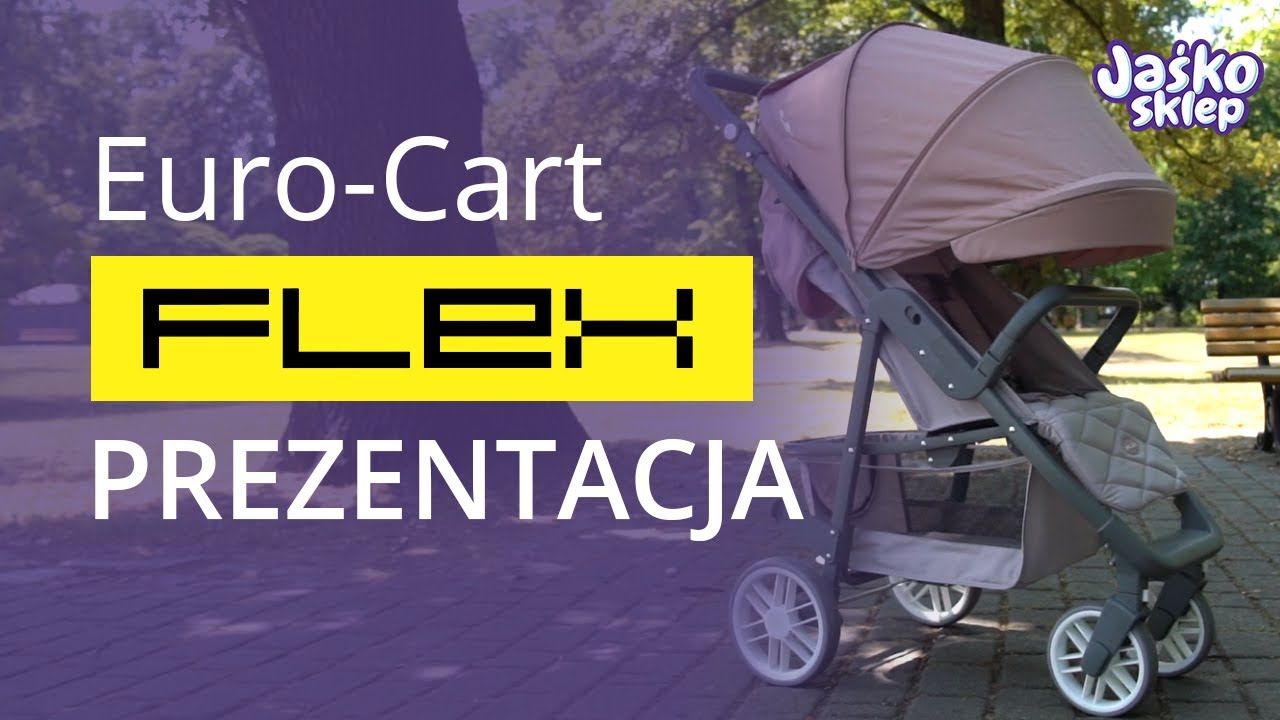 Wózek spacerowy do 22kg Euro-Cart Flex - jaskosklep.pl
