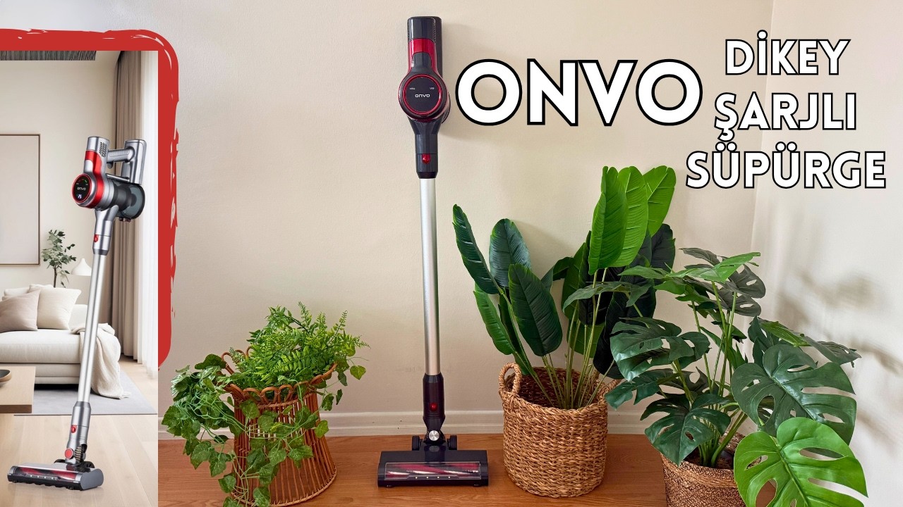 Onvo Dikey Şarjlı Süpürge OVDSS01X Kutu Açılımı ve Temizliği