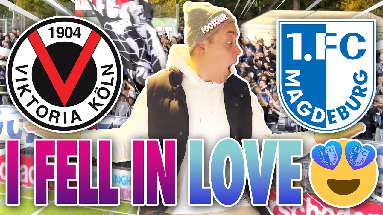 Germany's SLEEPING Football GIANT? – Viktoria Köln vs. 1. FC Magdeburg | StadiumVlog | FOOTOUR