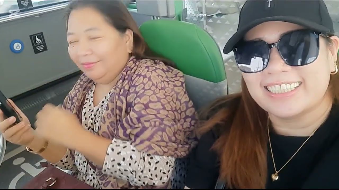 road trip at metro train going to kafd /lucille realitytv