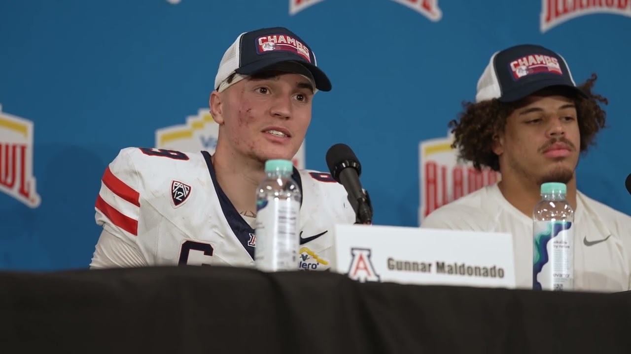 Arizona Football Postgame Press Conference - Oklahoma