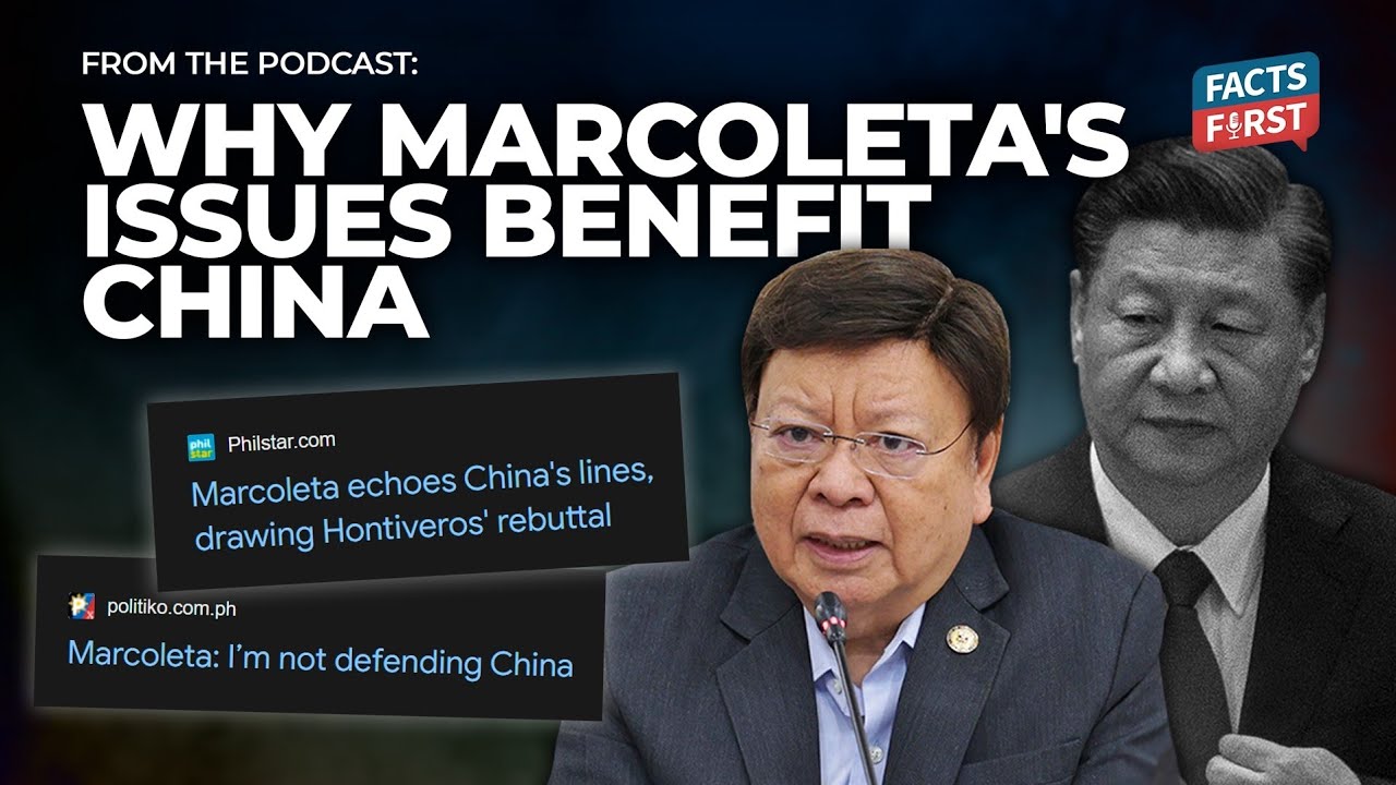 Maritime law expert on Marcoleta: 'Ine-echo lang nya yung mga sinasabi ng China'