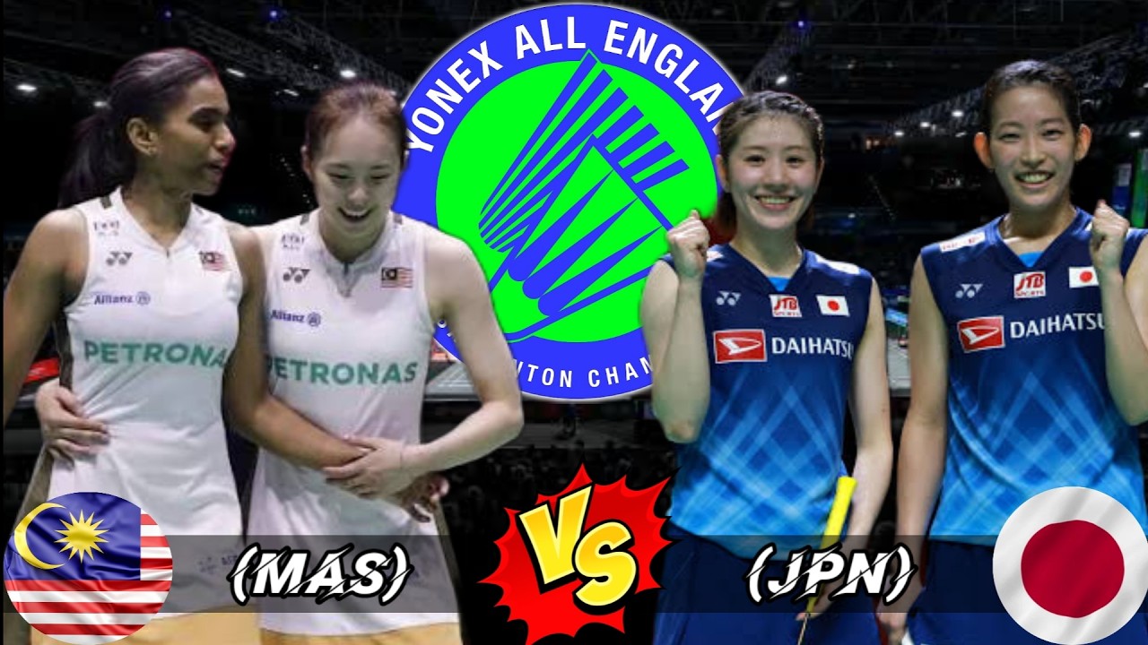 Badminton 🔥 Pearly Tan/M Thinaah (MAS) vs (JPN) Chiharu Shida/Matsuyama Yonex All England Open