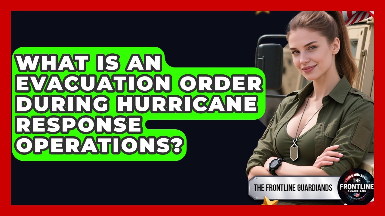 What Is An Evacuation Order During Hurricane Response Operations? - The Frontline Guardians