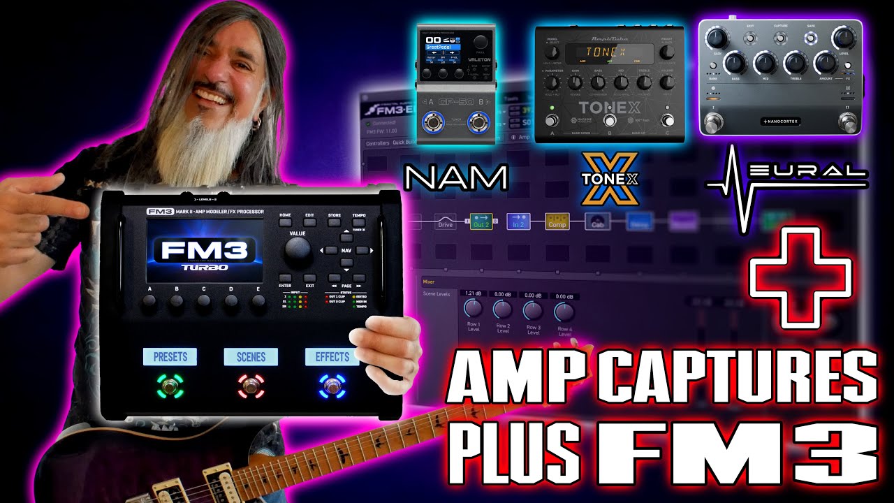 Use AMP CAPTURES With Fractal FM3 & FM9 RIGHT NOW &mdash; NAM, TONEX & Neural DSP