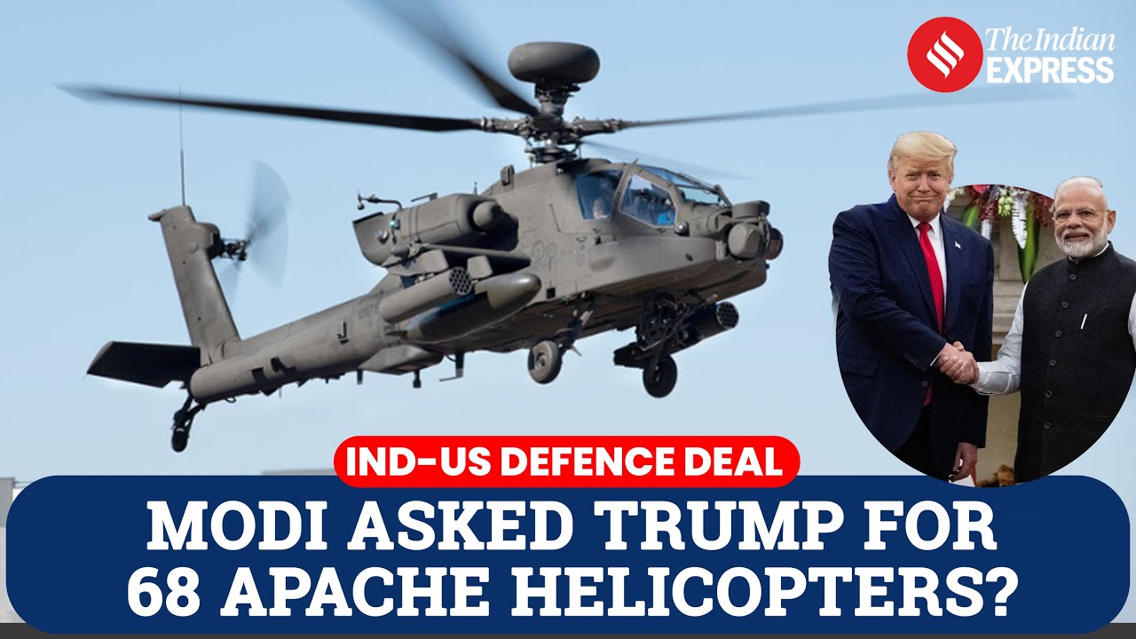 Trump Claims Credit for India&rsquo;s 68 Apache Deal After Modi Visit