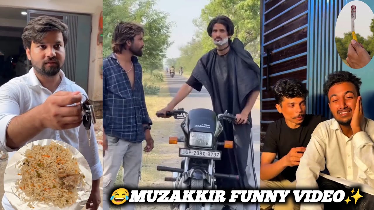 🤣Funny Muzakkir Comedy video | Viral Shorts | Try Not To Laugh 2025 | Muzakkir kosal junction