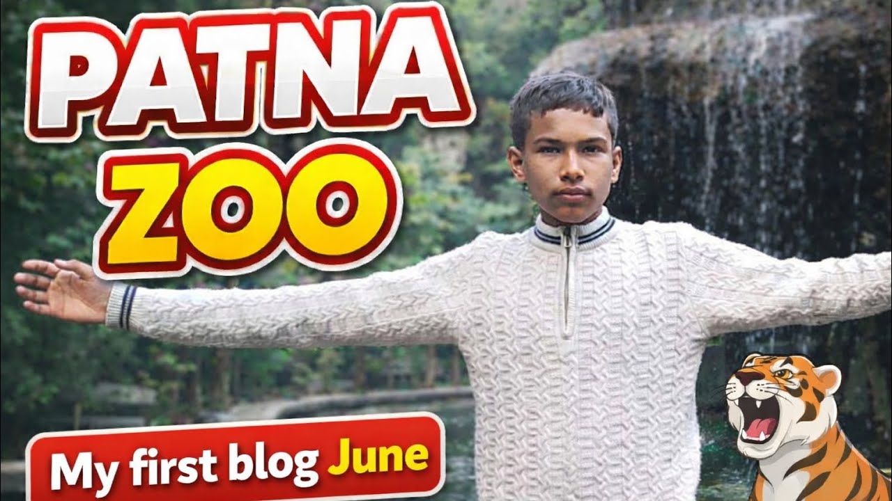 My first vlog patna zoo ka 👍😁 