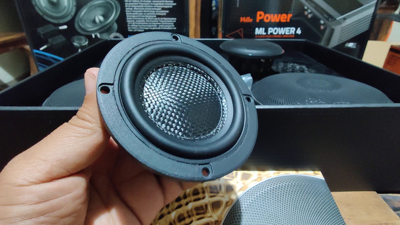 Morel Elate Carbon Pro 63A unboxing