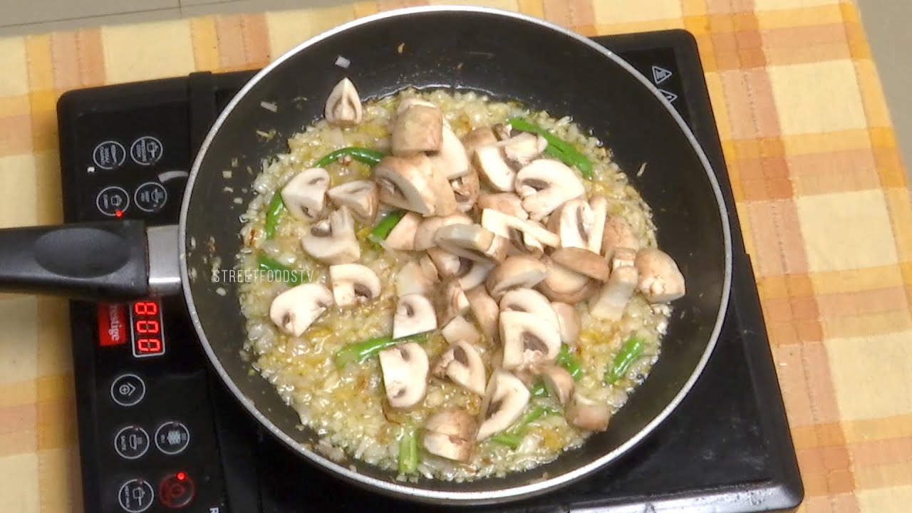 Mushroom Curry Recipe | Street Food
