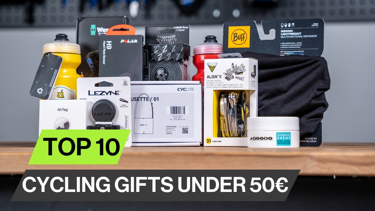 Top 10 Gifts For Cyclists In 2024 | Under 50&euro;