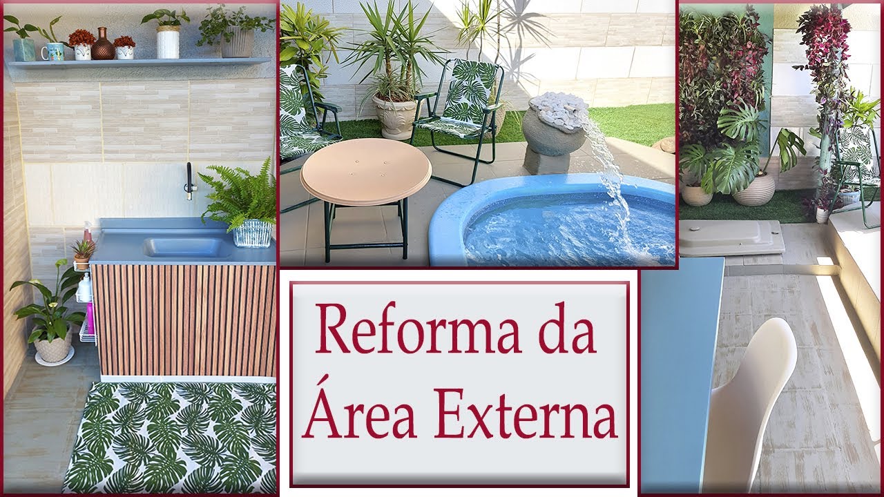 Reforma da Área Externa Gastando Pouco.