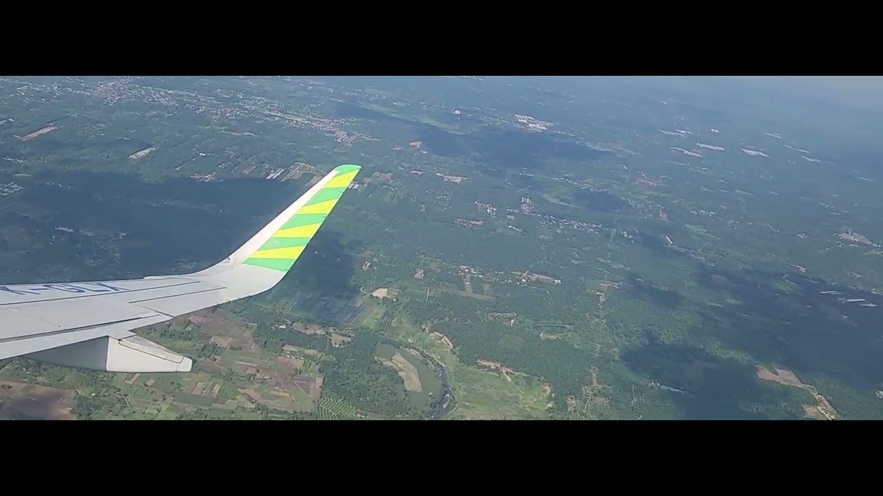 Planes arriving at Kuala Namu Medan Airport