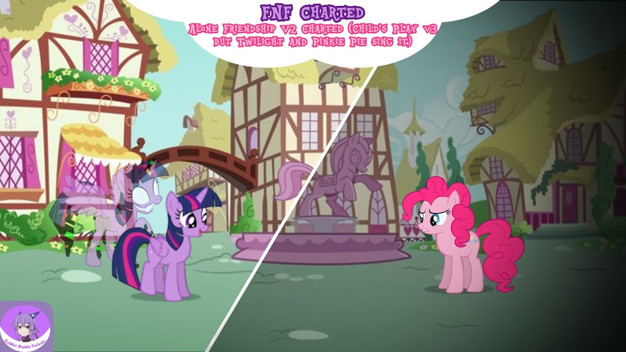 [FNF Charted] Alone Friendship V2 Charted (Child's Play V3 but Twilight and Pinkie Pie sing it)