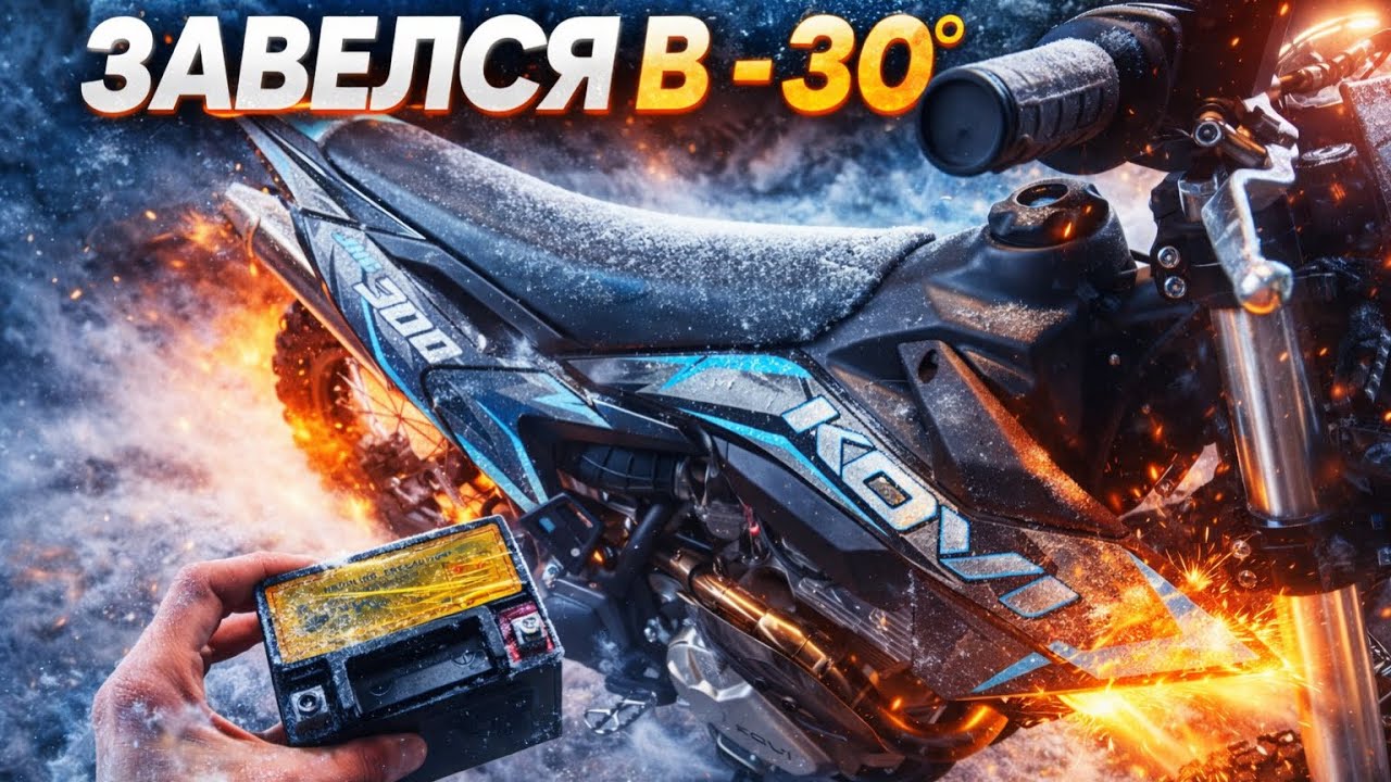 ЗАПУСК В МОРОЗ -30