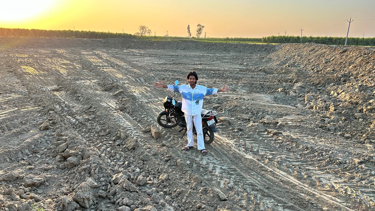 Bike Se Off-roading Kardi 😲Vo Bhi Fish Pond Main 
