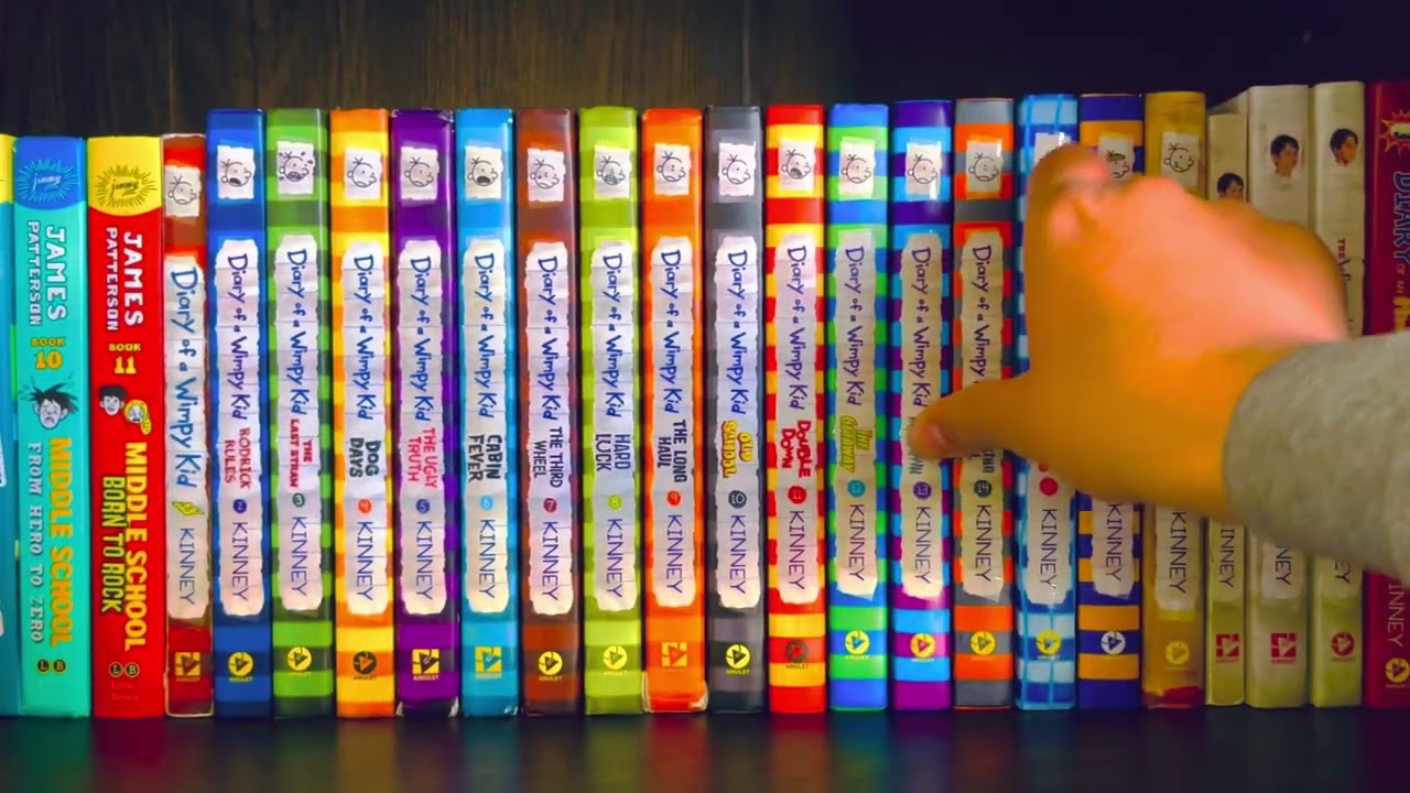 My complete Diary of a Wimpy Kid collection