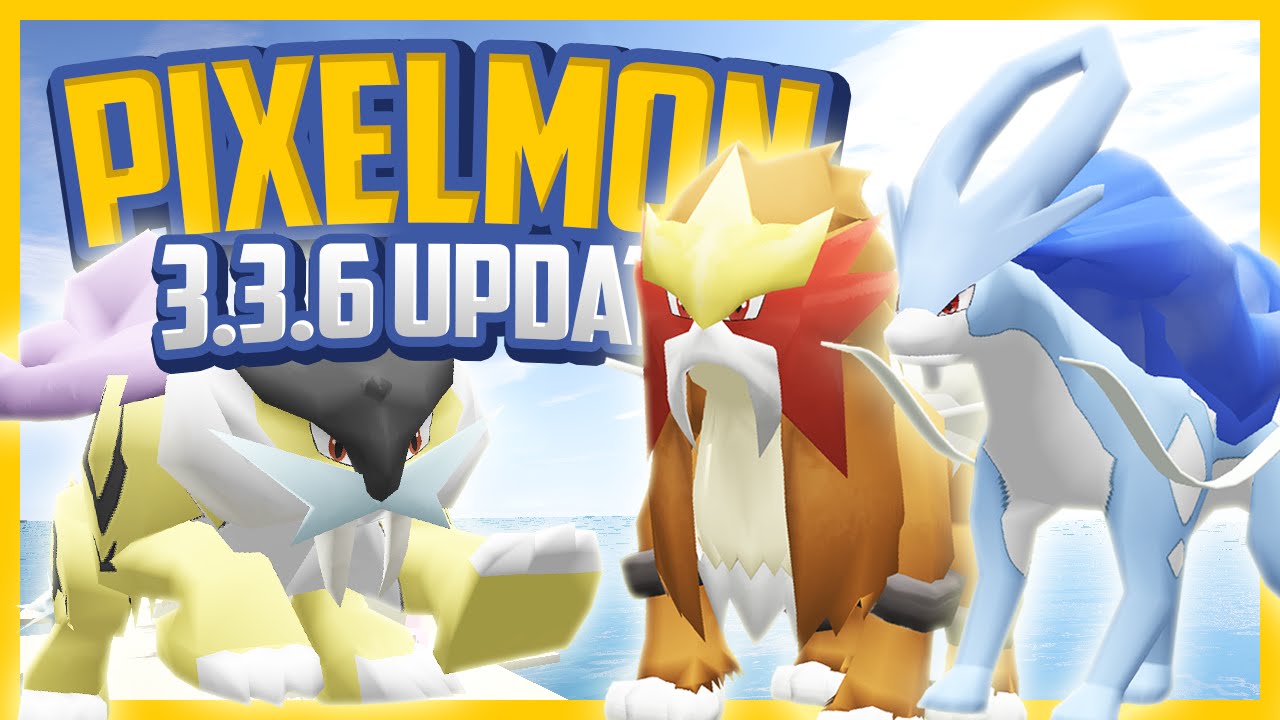 Minecraft Pixelmon 3.3.6 Update Showcase! LEGENDARY DOGS!! & MORE