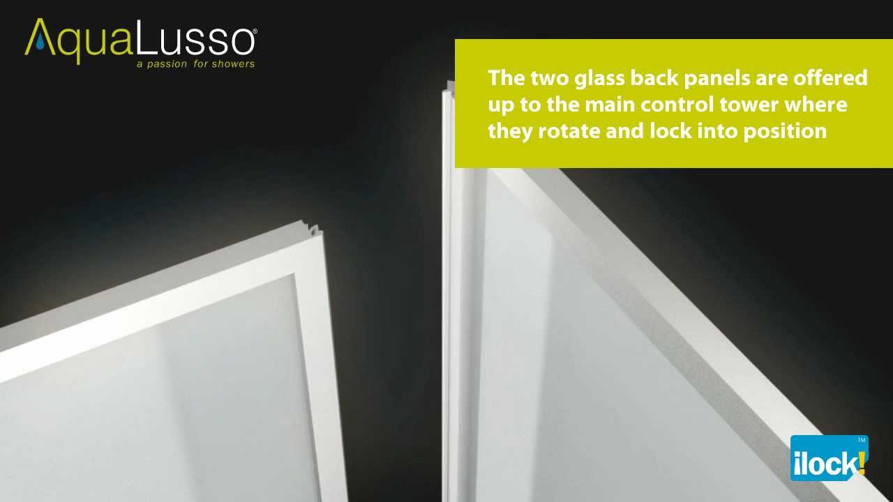 AquaLusso Opus Shower Cabin with unique iLock™ Assembly System