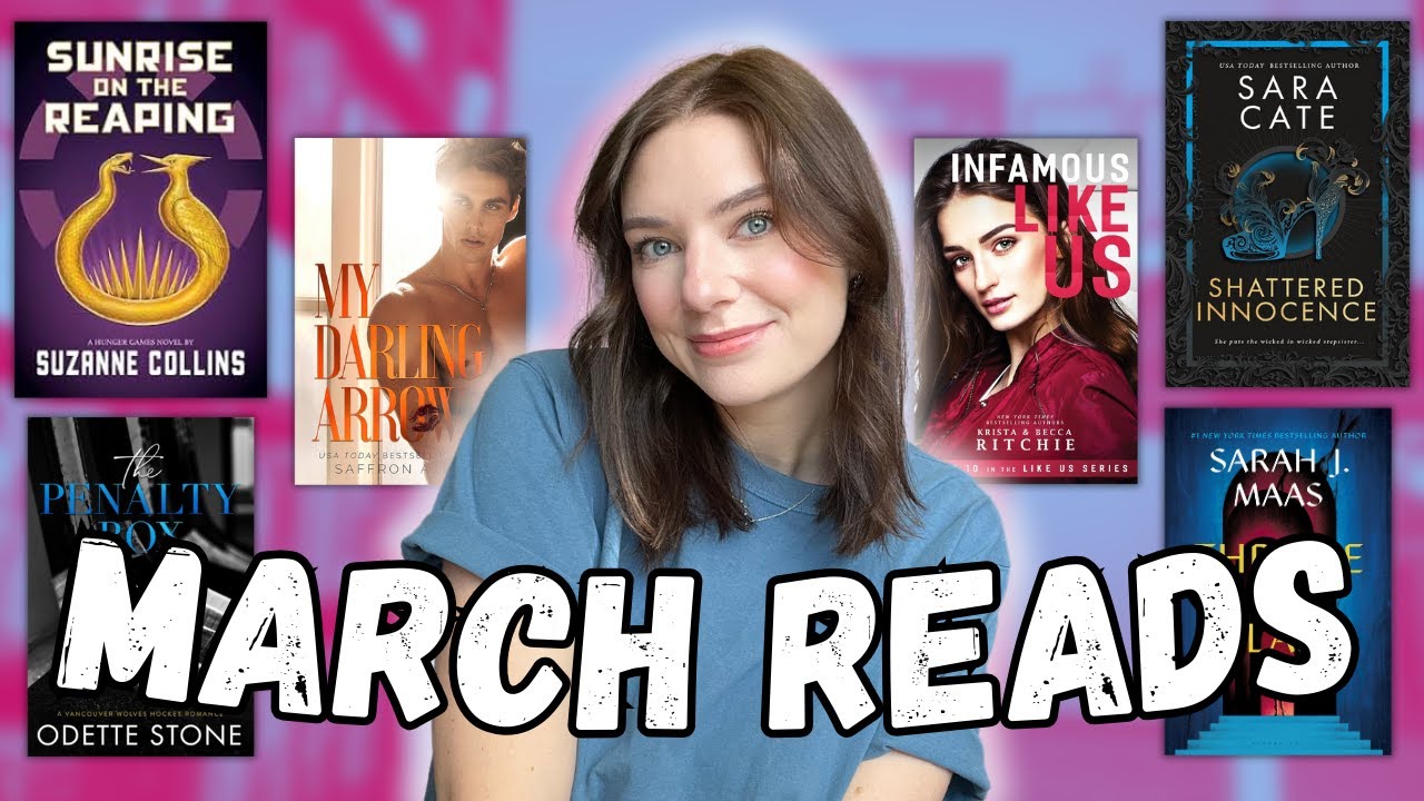 March Wrap Up 💞 // most anticipated release of the year, FFM, & MFM