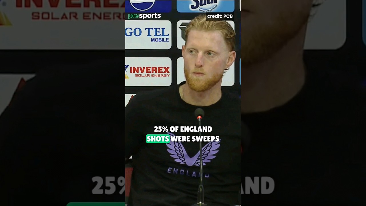 Alright then Stokesy 👀#ProSports #BenStokes #PakvEng #englandcricket