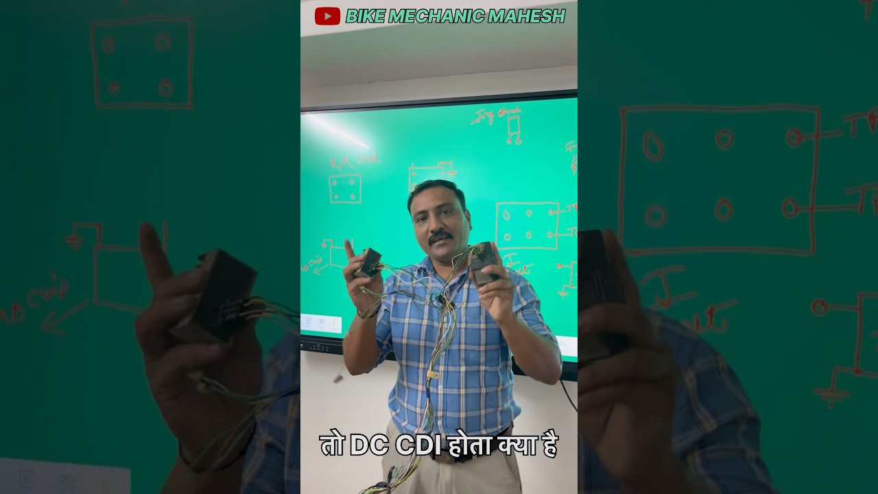 Dc Cdi Wiring की जानकारी ⚡️#bikemechanic #wiring #bikewiring #cdi #shorts