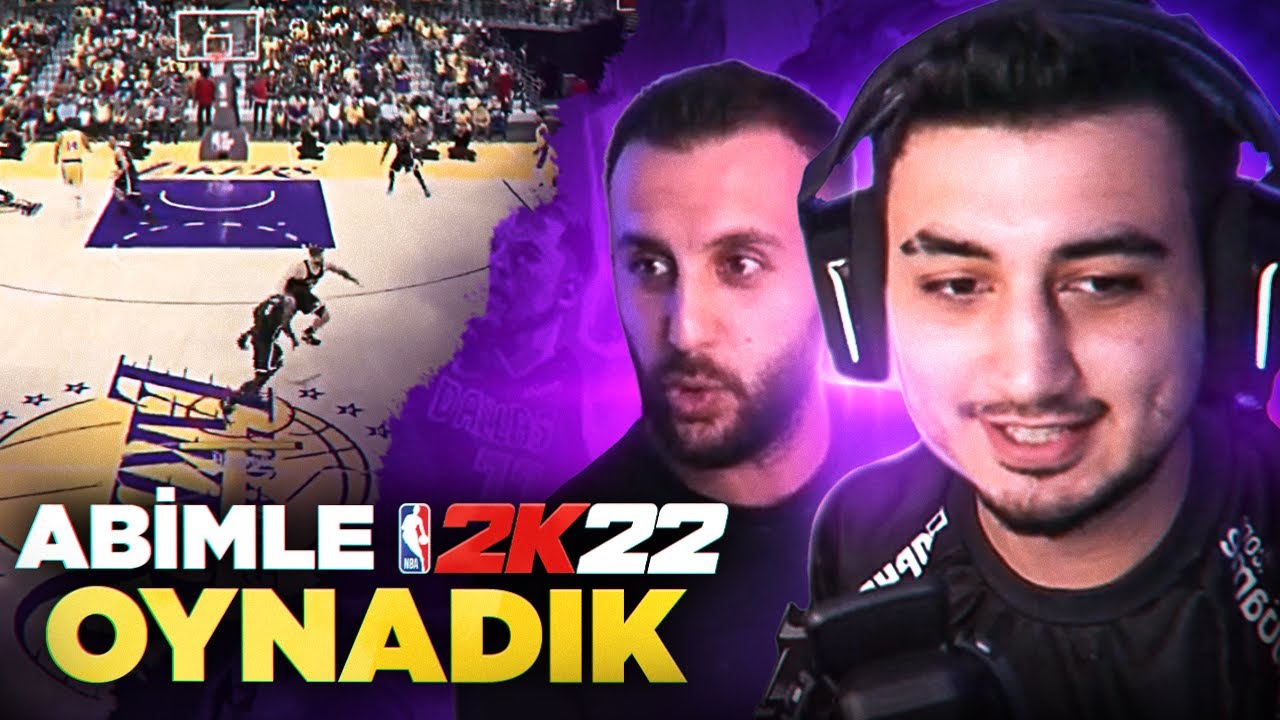 ABİMLE İLK DEFA NBA 2K22 OYNADIK! PlayStation 5 NBA 2K22 Türkçe Gameplay