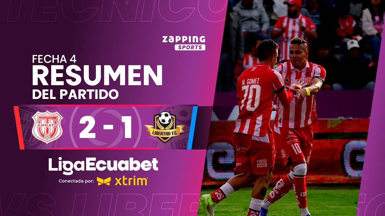 Técnico U. 2 - 1 Libertad FC / Fecha 4 / Liga Ecuabet conectada por Xtrim 2026