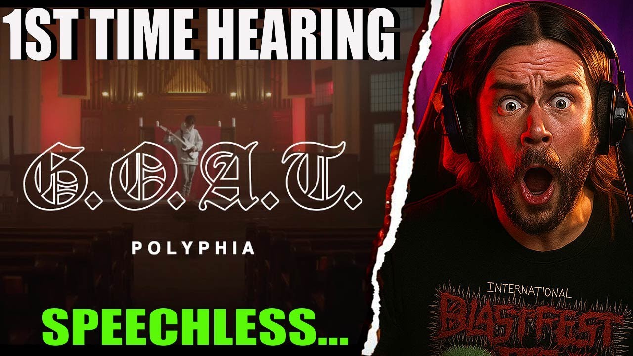 Polyphia - G.O.A.T. - singer-guitarist listens - 1ST TIME HEARING