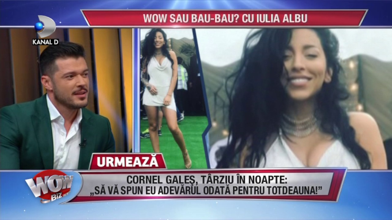 WOWBIZ (22.06.2017) - Cornel Gales, despre moartea Ilenei Ciuculete: 