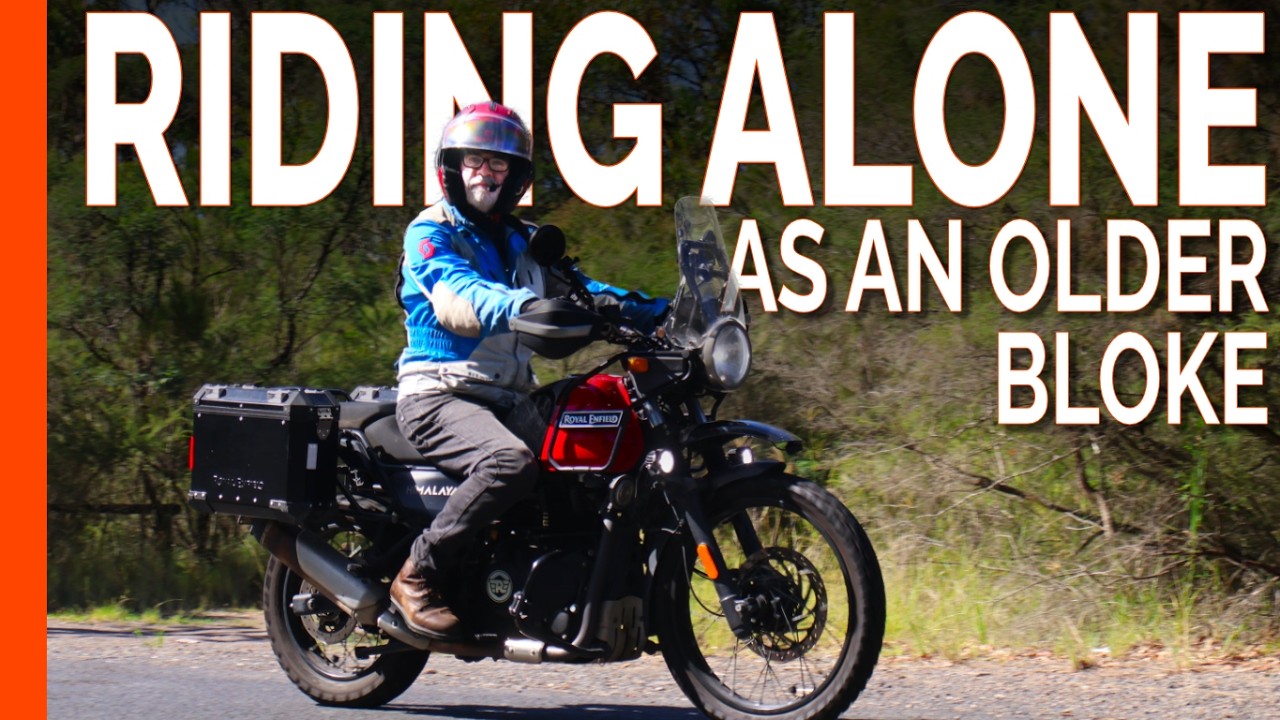Why I Ride Alone as an Older Bloke