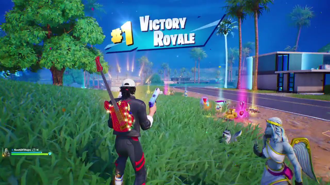 playing some Fortnite