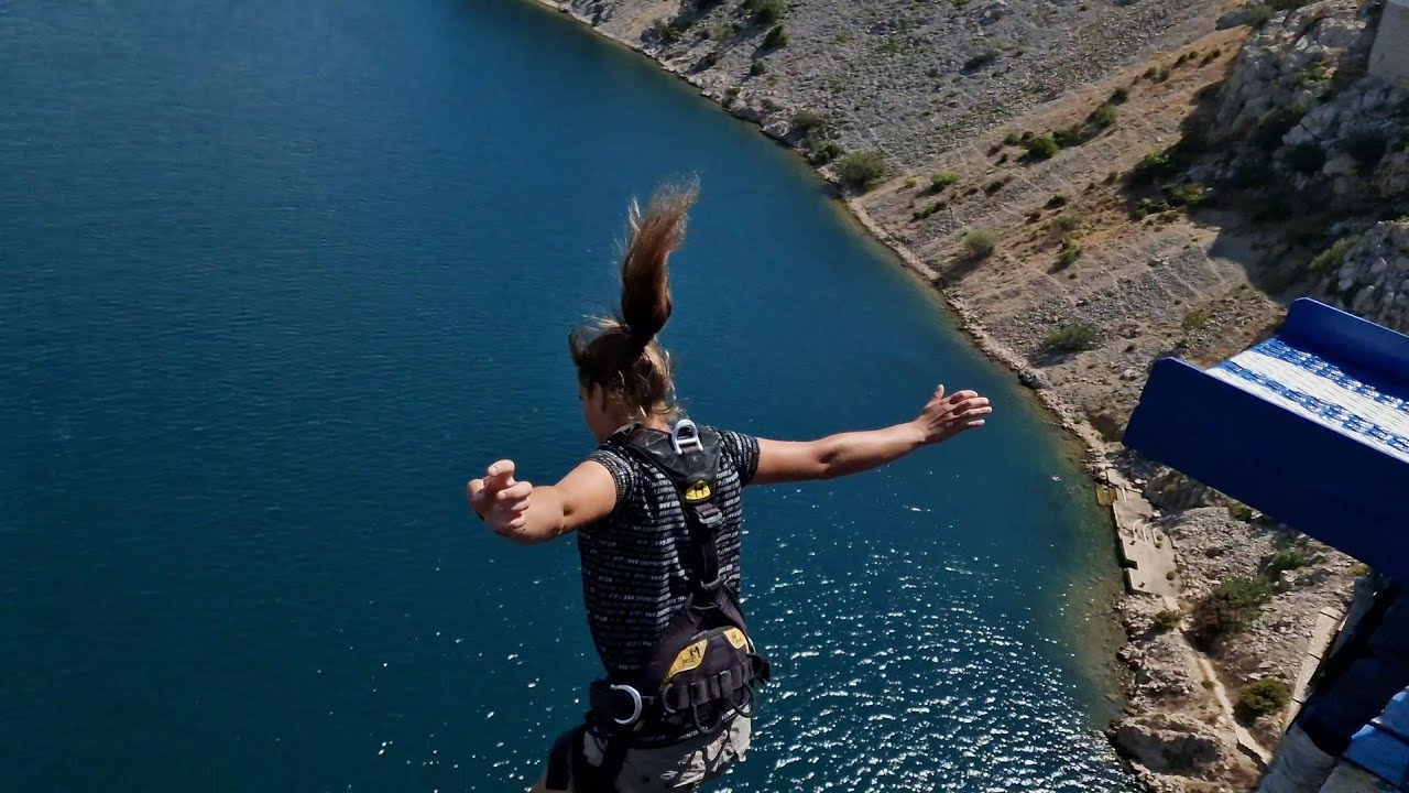 Bungee jump #2 | Maslenički most