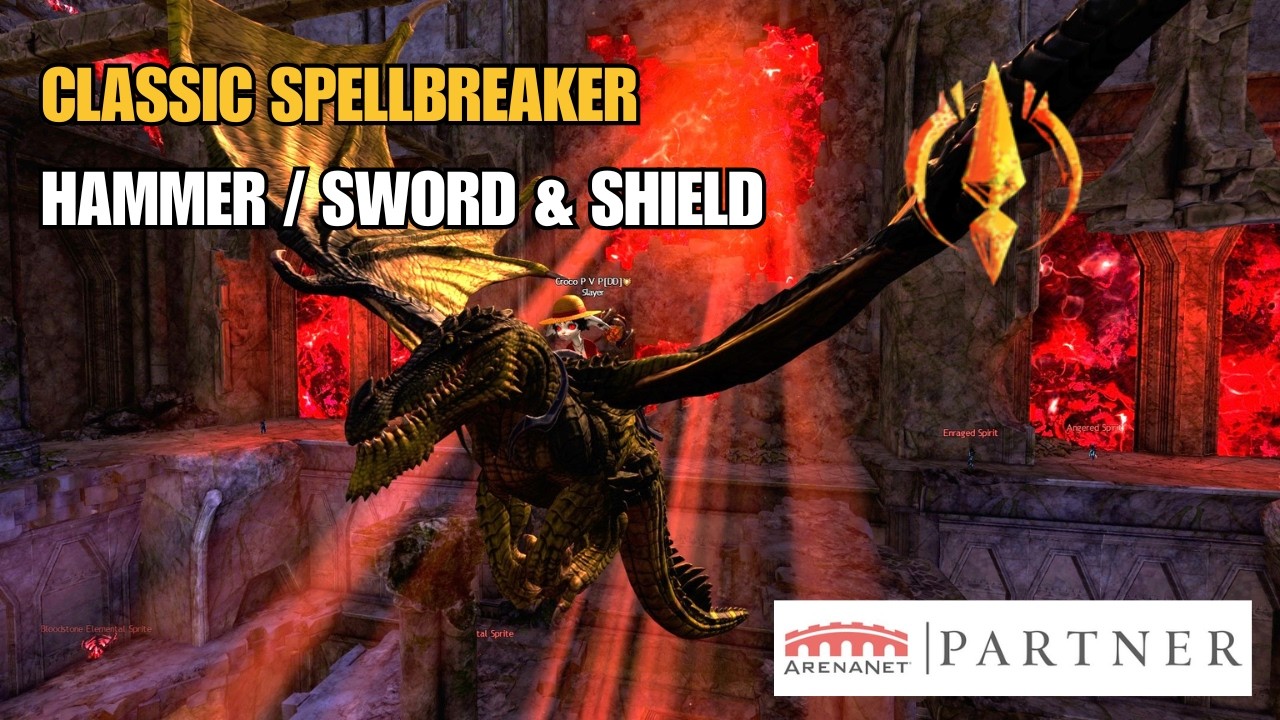 Guild Wars 2 - Spellbreaker Hammer / Sword - Testing My Favorite Spec / The Classic Spellbreaker!