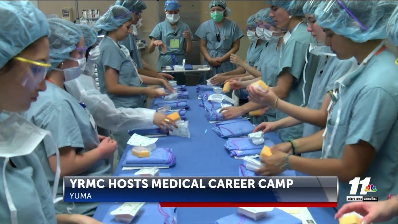 YRMC hosts medical career camp