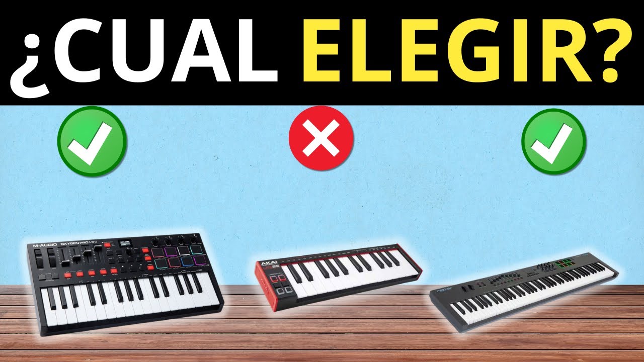 🏆 Los 5 MEJORES Controladores Midi​ Calidad-Precio 2024 ✅ Mejor Controlador Midi Barato