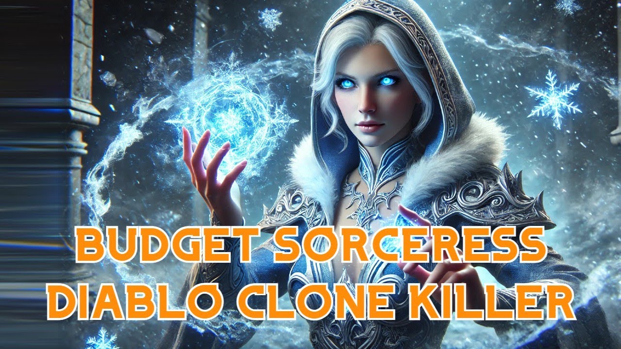 Kill DIABLO CLONE EASILY on a Budget Build (Cold Blizz Sorc) in Diablo 2 Resurrected