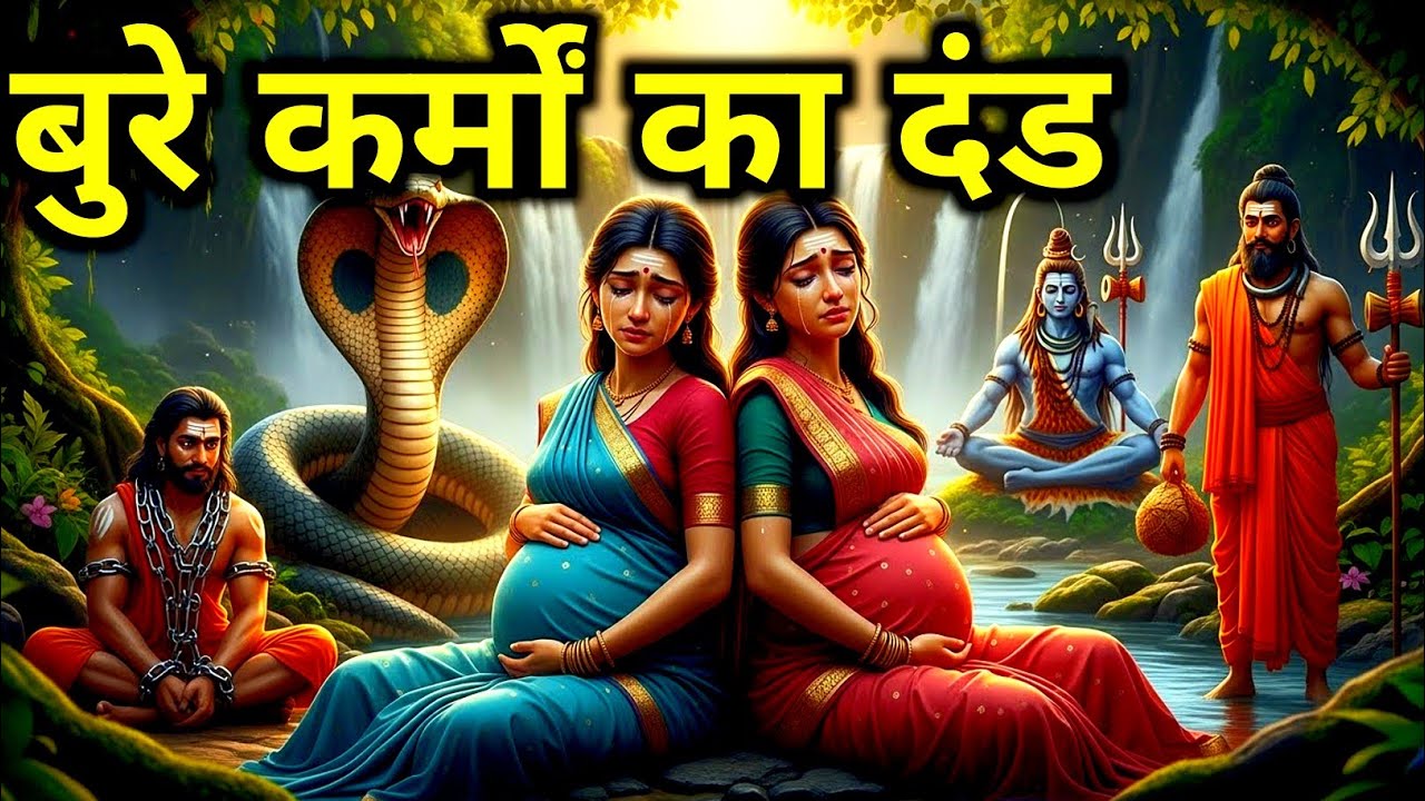 भगवान कर्मों का दंड कैसे देते हैं ? hindi stories | Mahadev motivation story | #mahadev 