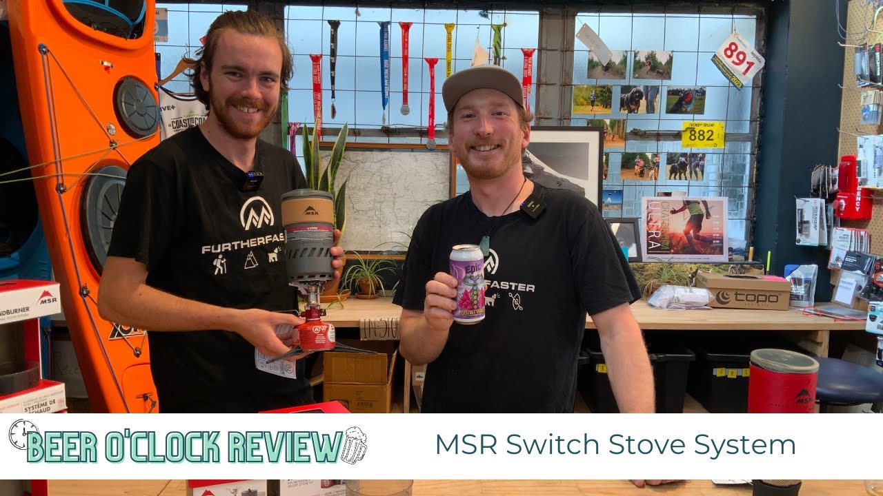 Beer O' Clock Review with MSR Switch Stove