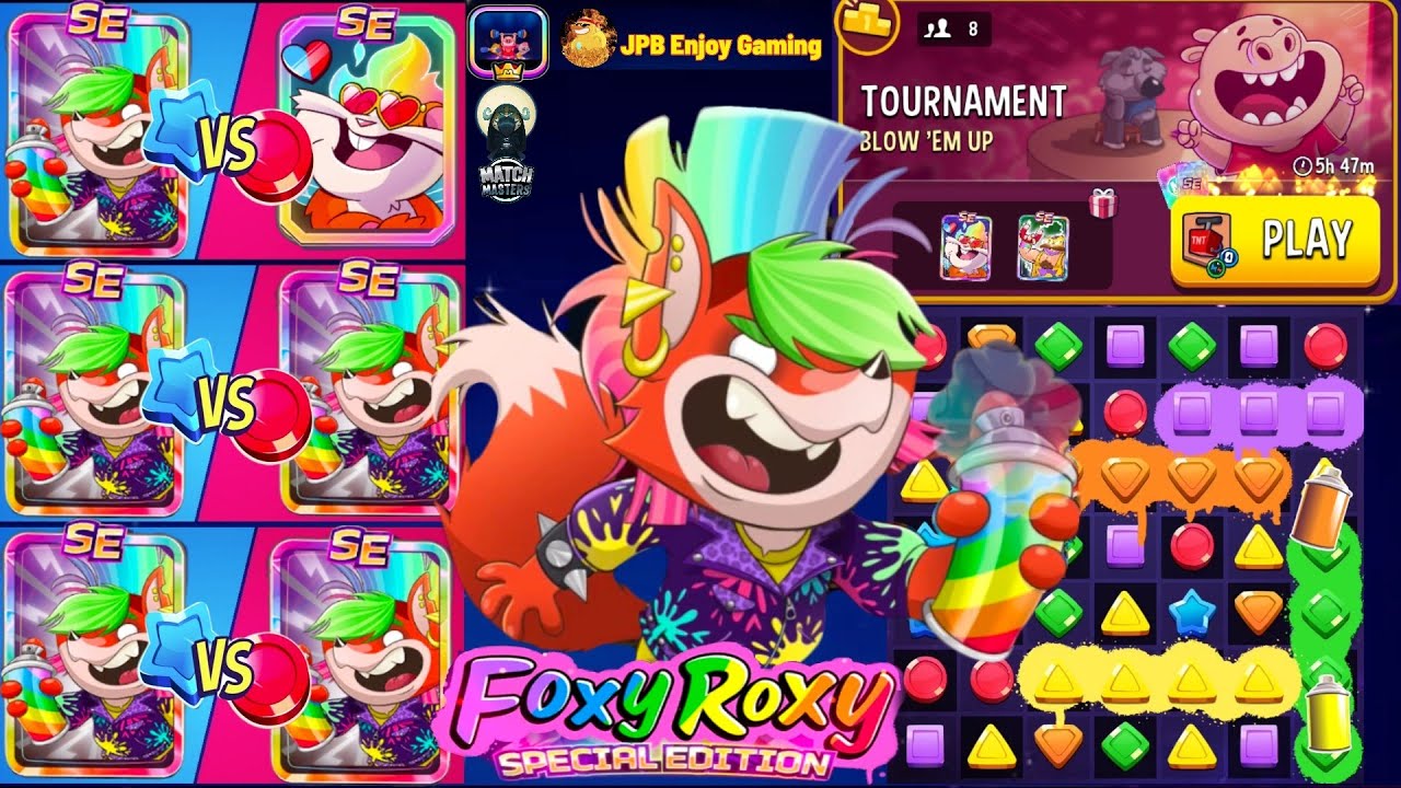 Match Masters Blow'Em Up+ Shared Energy Tournament Prizes 2 SE Booster.