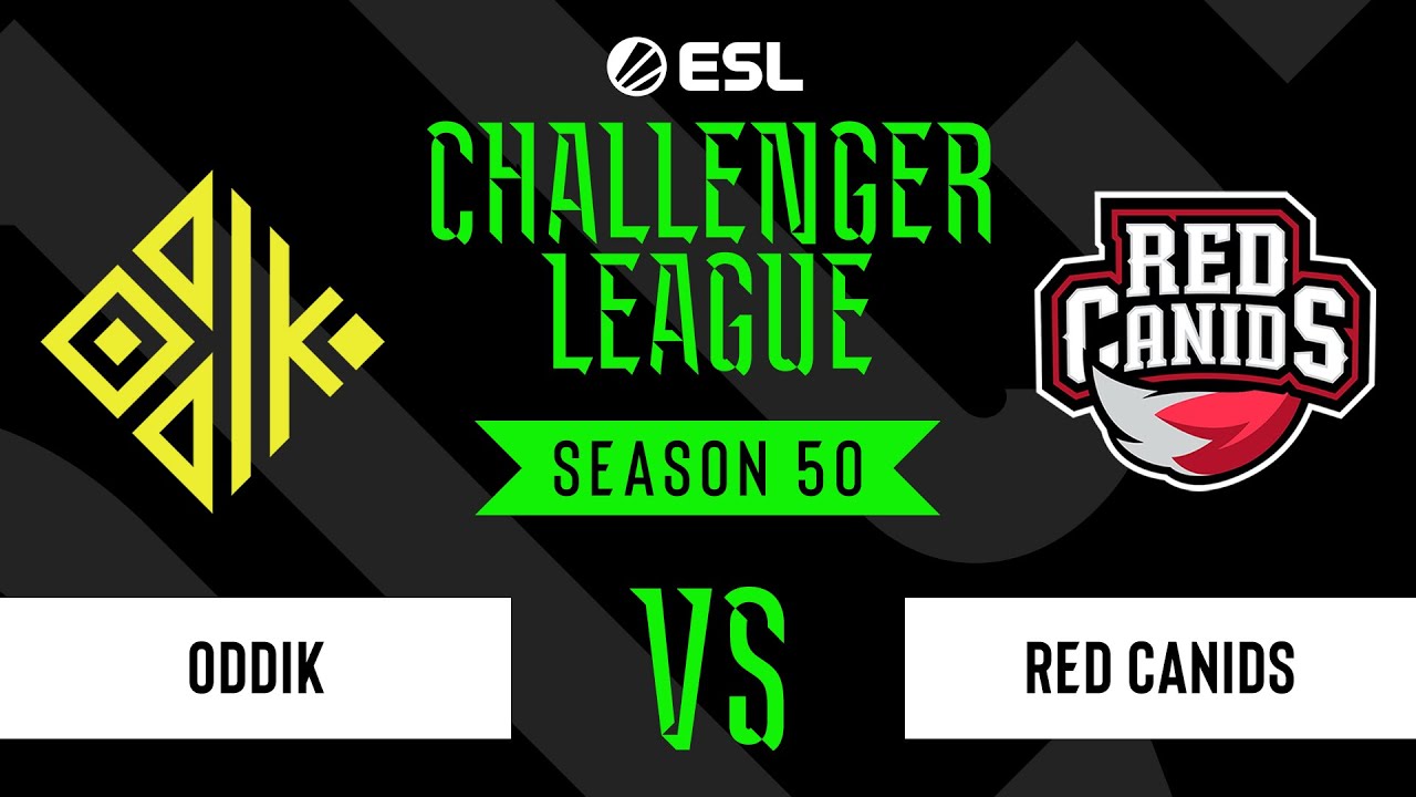 LIVE: ODDIK vs RED Canids - ESL Challenger League - Season 50 SA