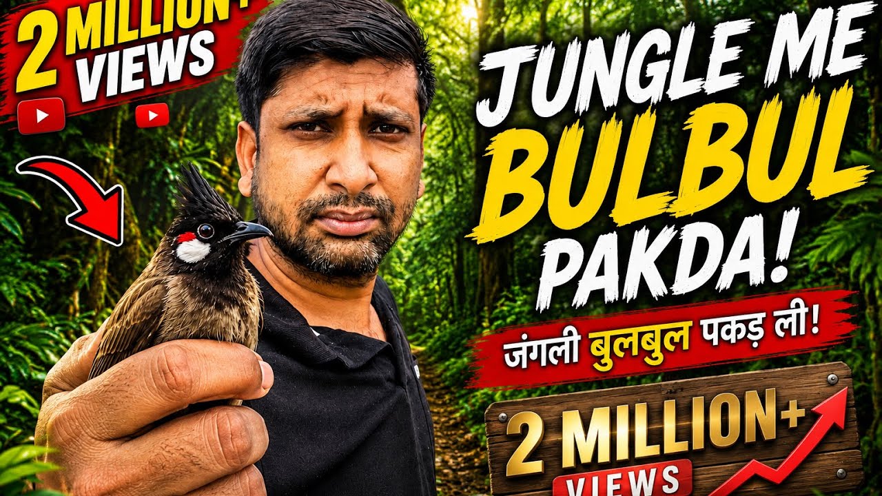 bulbul kaise pakde- chidiya kaise pakde-chalak chidiya- easy quick trick DY to home | faisal sheikh