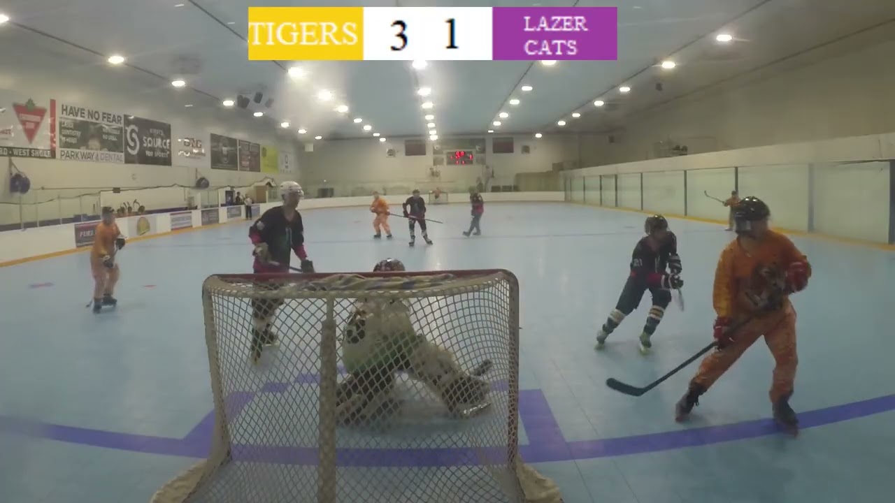 Mustard Tigers vs. Lazer Cats, Div 4 Playoffs Game 1