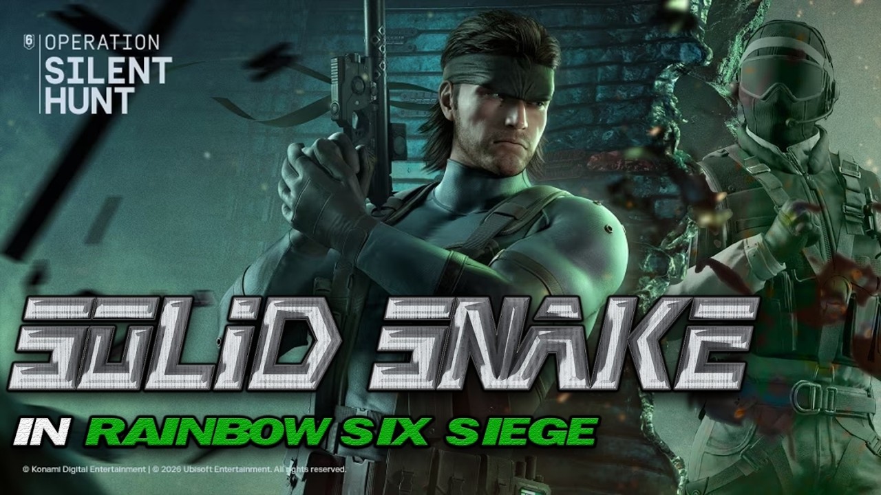 How to Play Solid Snake In Rainbow Six Siege (BROKEN)