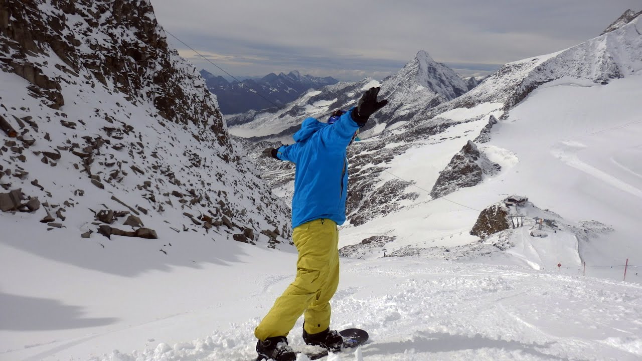 Summer skiing on the Hintertux Glacier 2014