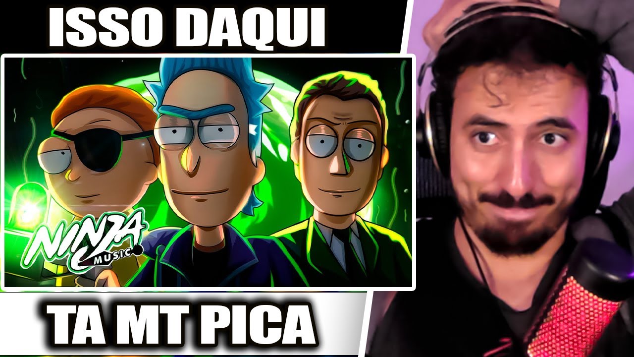 Melhor Versão | Evil Morty - Rick Prime - Doofus Jerry | Ninja‬ | Leozin React