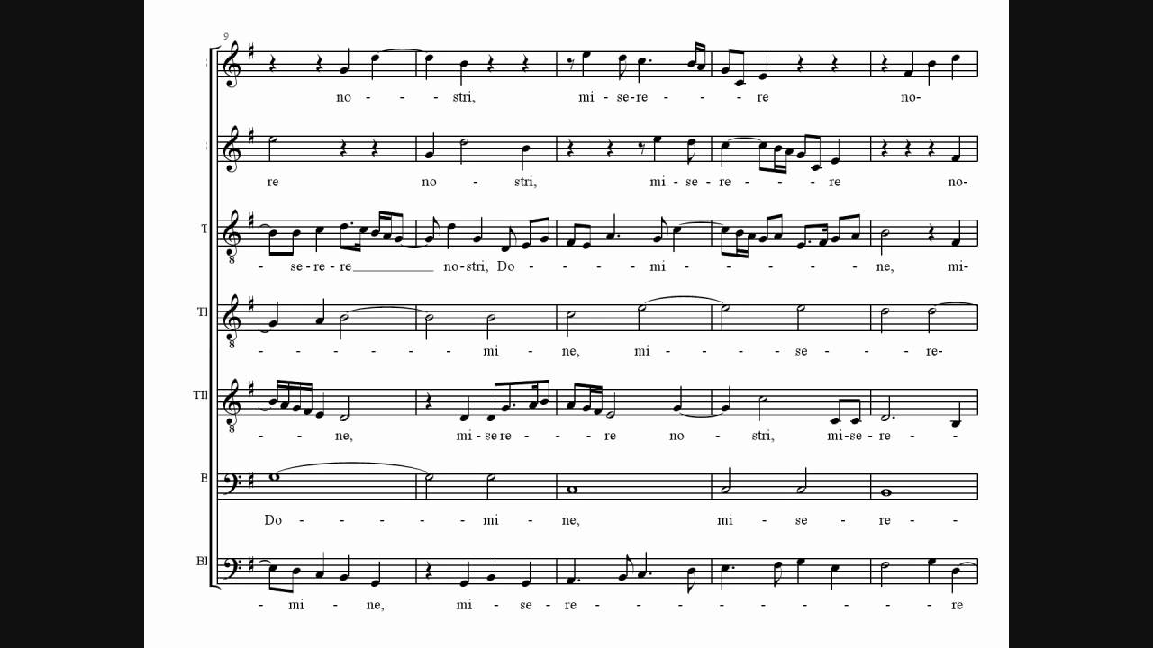 Stile Antico - [Thomas Tallis] - Miserere nostri
