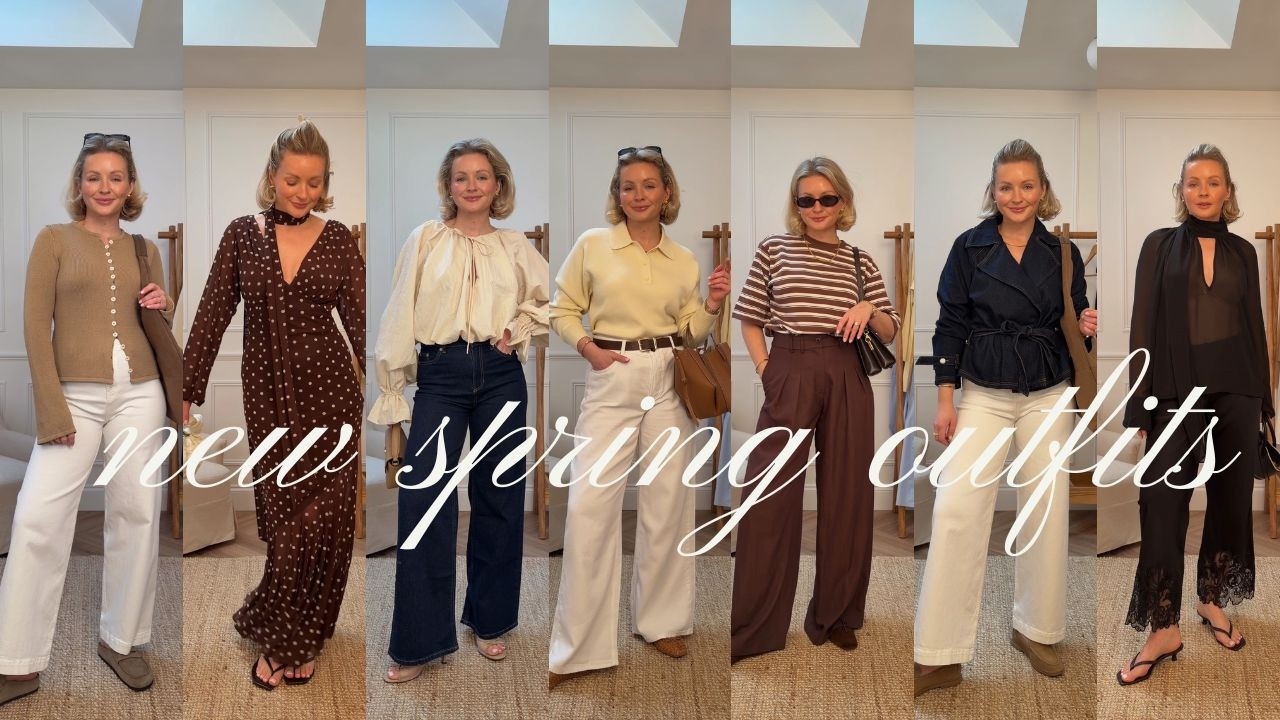 NEW IN SPRING OUTFITS / ZARA, H&M, M&S, PRETTY LAVISH / LAURA BYRNES
