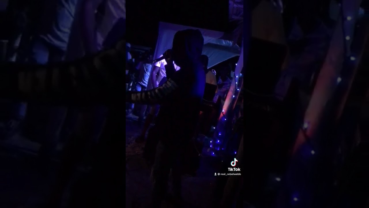 Rebel webb _live profromance show west end walk #negrill #worldwide #dancehallmusic
